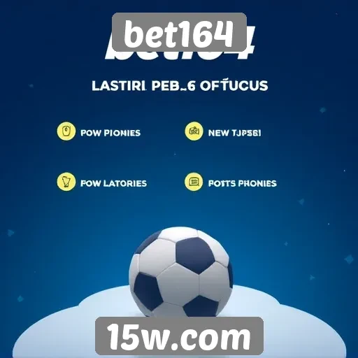 Promoções e bônus disponíveis no bet164